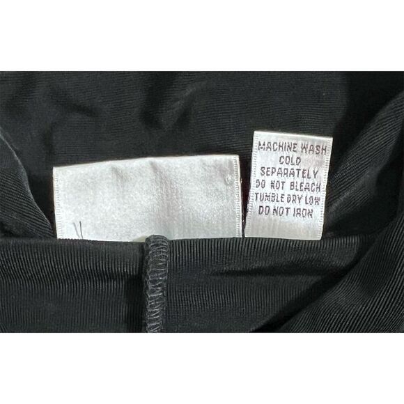 Chico's Private Edition Women's Black Button-Up Shirt Size L Standard Travel - Picture 7 of 7